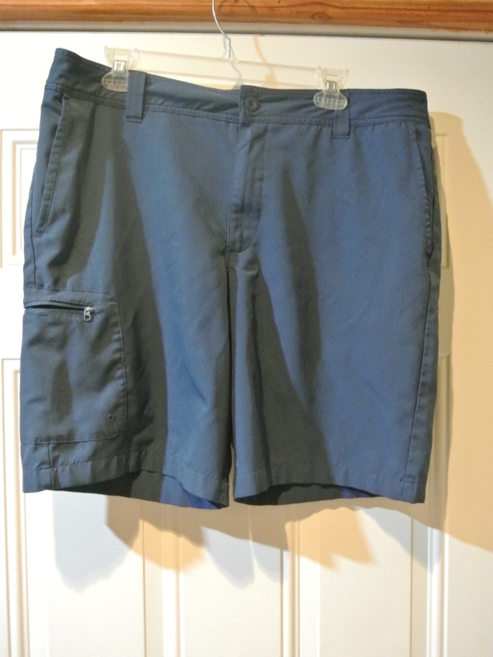 MENS MAGELLAN OUTDOORS FIGH GEAR NAVY BLUE SHORTS SIZE 36